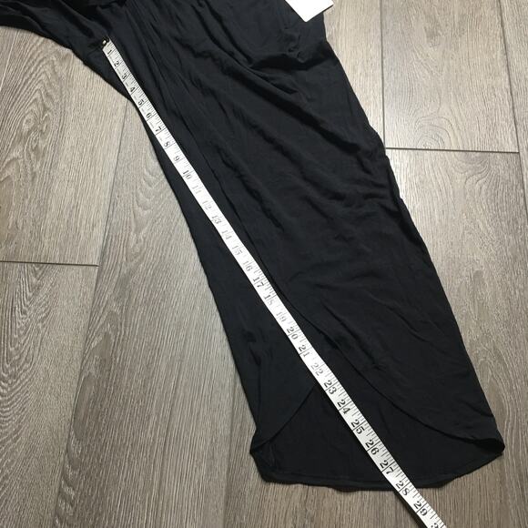 NWT Athleta Release Pant Hi Rise Wide Leg Split Hem Crop Lounge Yoga Black XL - Picture 11 of 12